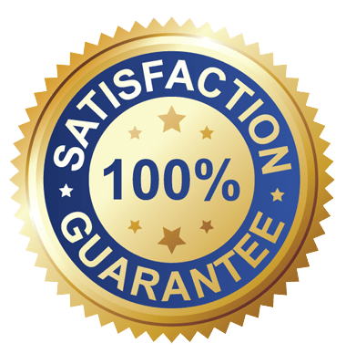 100% Satisfaction Guarantee Badge